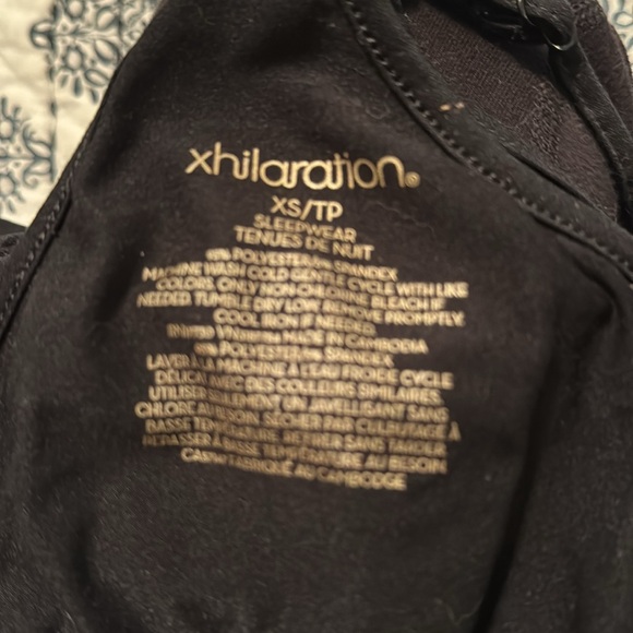 🛑LAST CHANCE🛑 Xhilaration black sleeping dress size XS - Picture 5 of 5